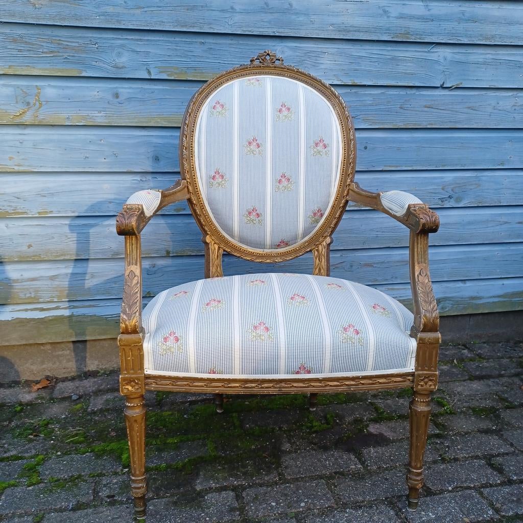 Frans Boudoir stoel/stoeltje/stoel, Ophalen