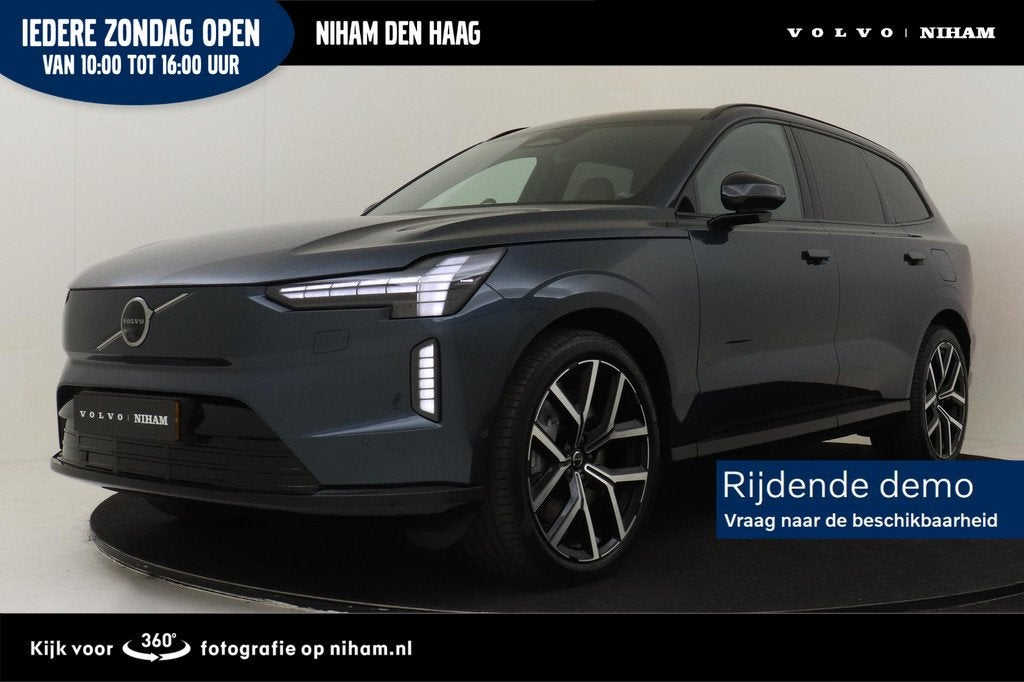 Volvo EX90 TWIN MOTOR PERFORMANCE ULTRA 6P. 106 kWh *800V!*, Auto's, Volvo, Bedrijf, Te koop, EX90, 360° camera, 4x4, ABS, Achteruitrijcamera