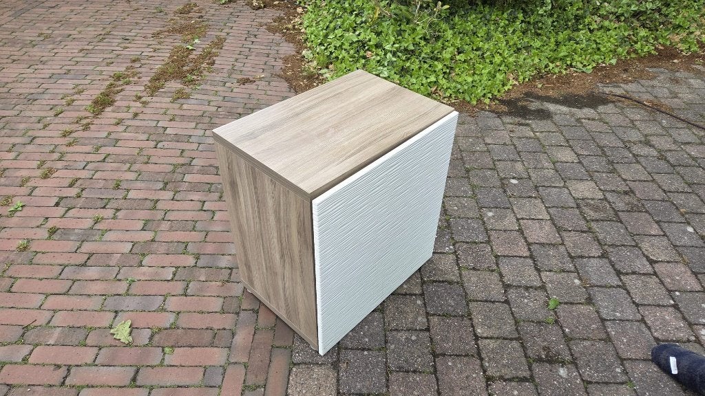 Besta kleine vierkante kast, Ophalen, Gebruikt