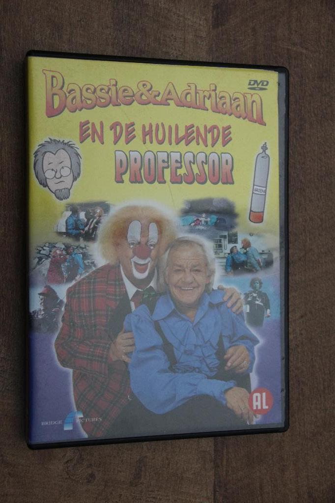 Bassie & Adriaan  en de huilende professor 2, Cd's en Dvd's, VHS | Kinderen en Jeugd, Alle leeftijden, Kinderprogramma's en -films