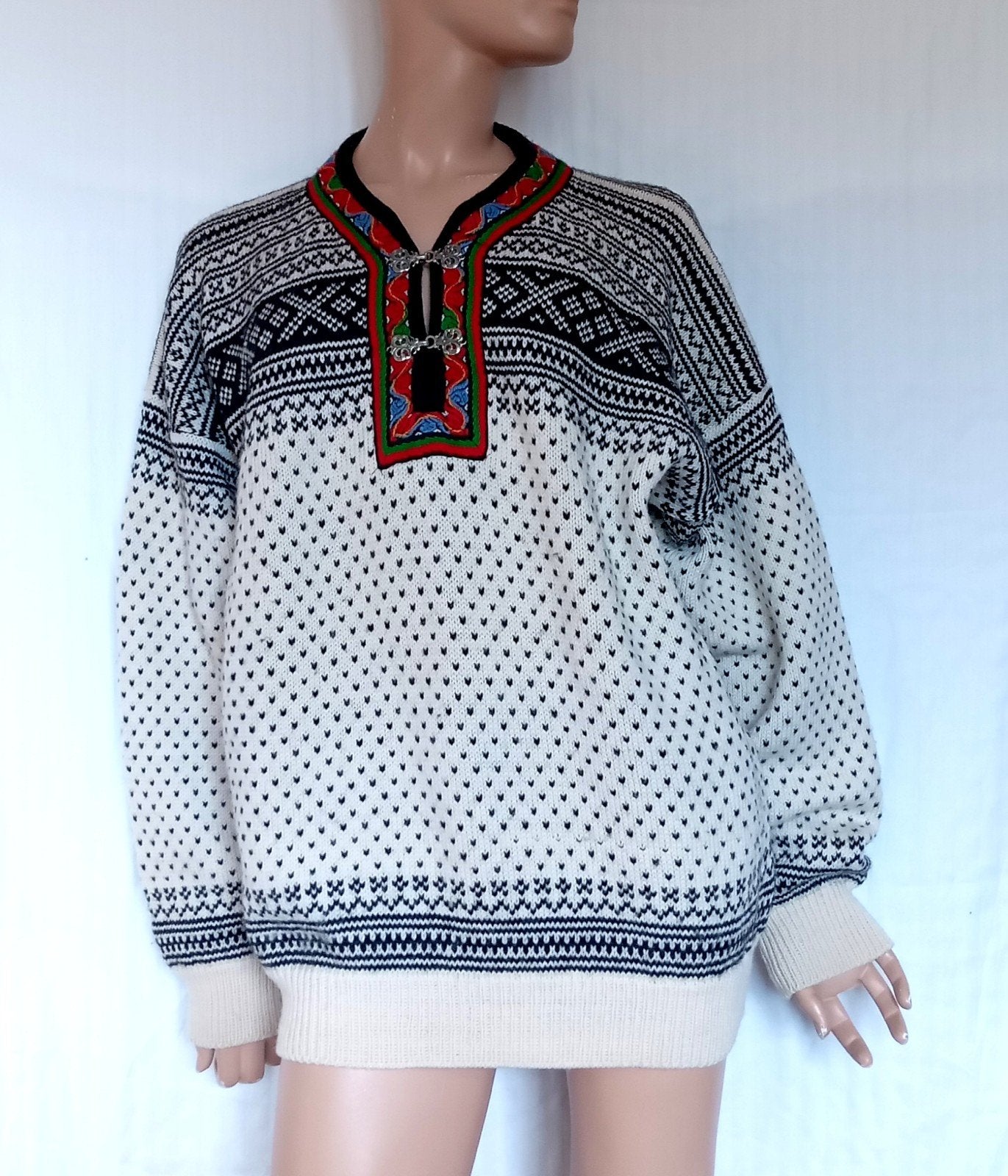 DALE OF NORWAY Trui , Maat XL , PURE NEW WOL, Ophalen of Verzenden, Nieuw, Maat 46/48 (XL) of groter, Overige kleuren