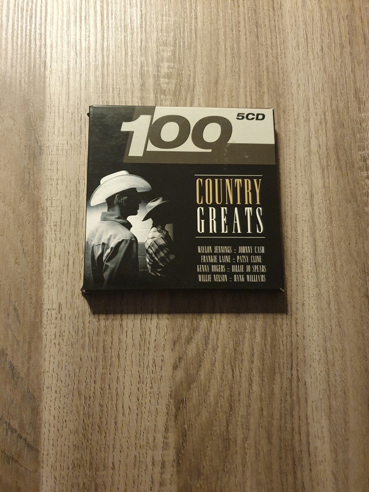 Cd 100 country greats.hoesje beschadigd, Ophalen of Verzenden, Zo goed als nieuw, Country en Western