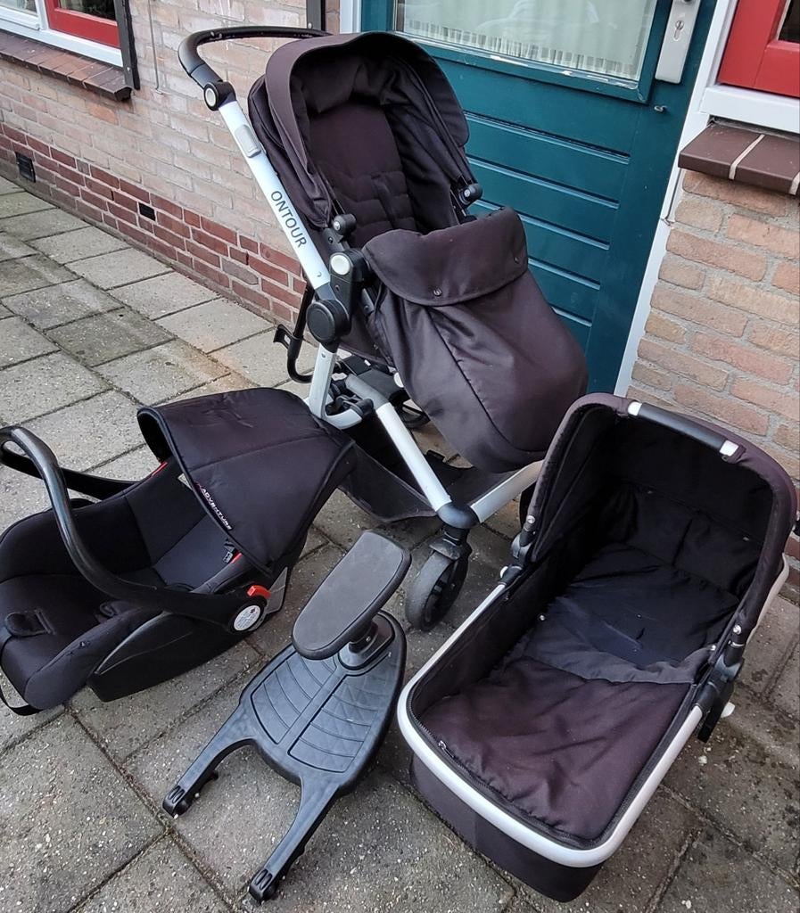 X Adventure kinderwagen 3-in-1 met autostoel en reiswieg, Kinderen en Baby's, Kinderwagens en Combinaties, Ophalen, Gebruikt, Overige merken