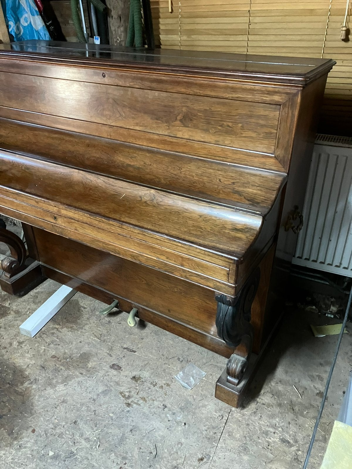 Pleyel piano Gratis, Muziek en Instrumenten, Ophalen, Gebruikt, Bruin, Piano