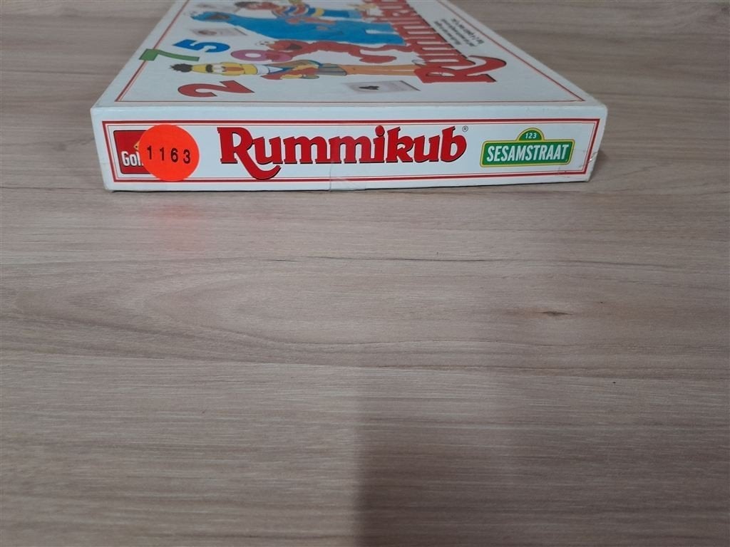 rummikub sesamstraat gezelschapsspel [s1163], Verzenden, Zo goed als nieuw