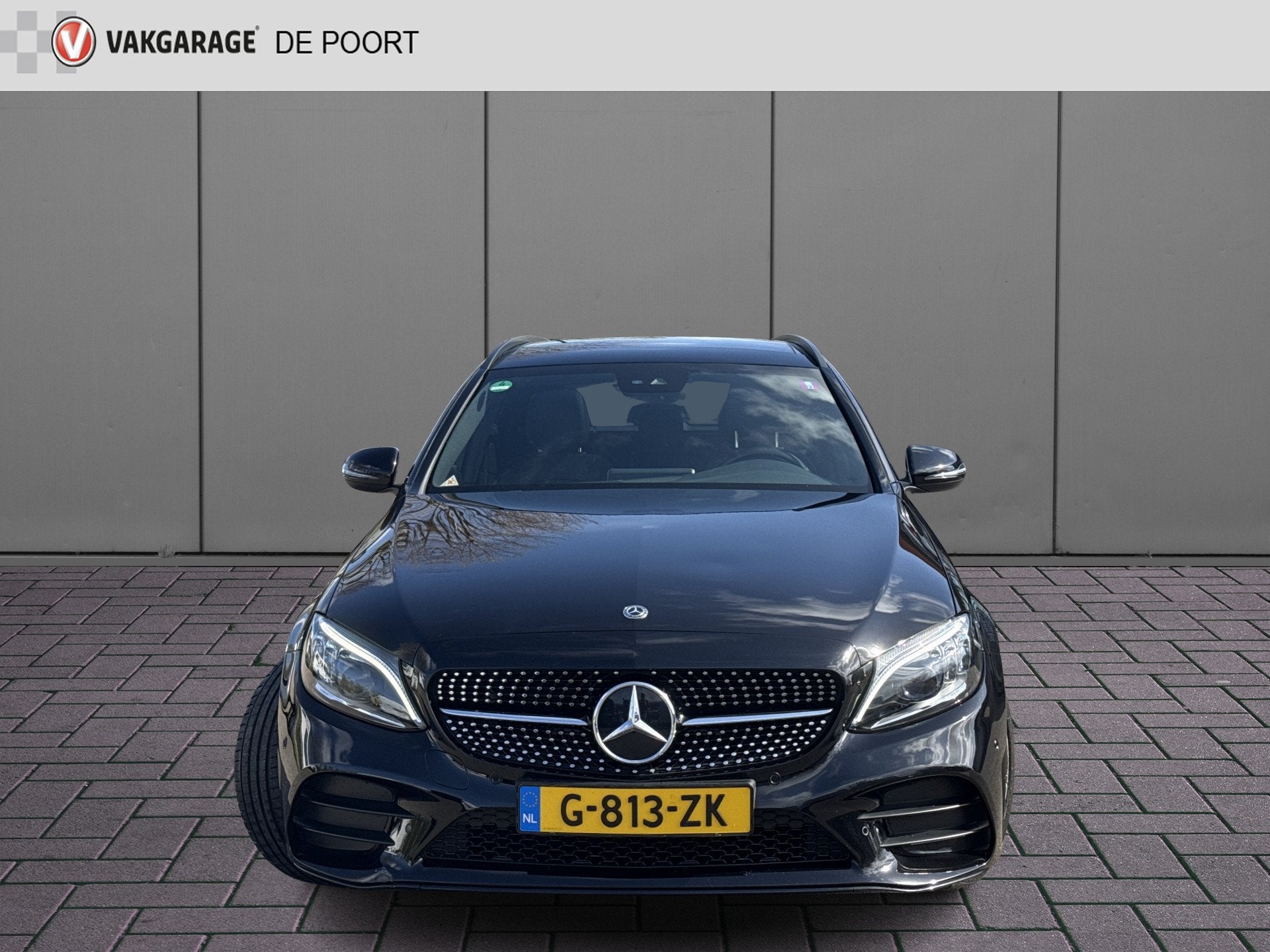 Mercedes-Benz C-Klasse Estate 180 Business Solution AMG | NL, Auto's, Automaat, Dealer onderhouden, Zwart, Automatische klimaatregeling