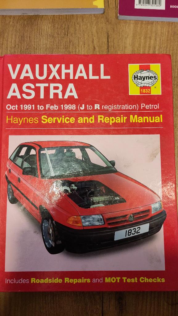 Werkplaats handboek Opel astra 1991 t/m 1998, Ophalen of Verzenden