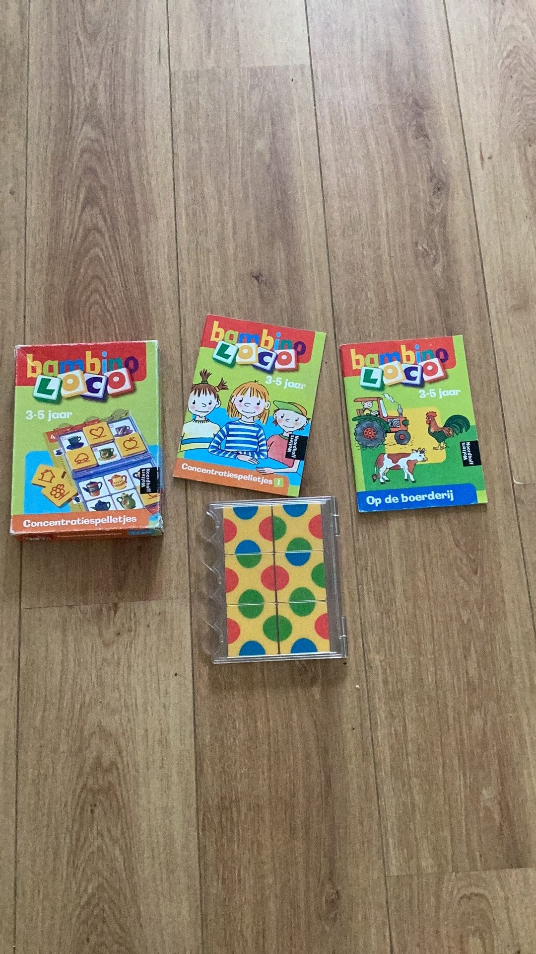 Bambino Loco: Concentratiespelletjes & Op de boerderij, Ophalen of Verzenden, Gebruikt, Puzzelen
