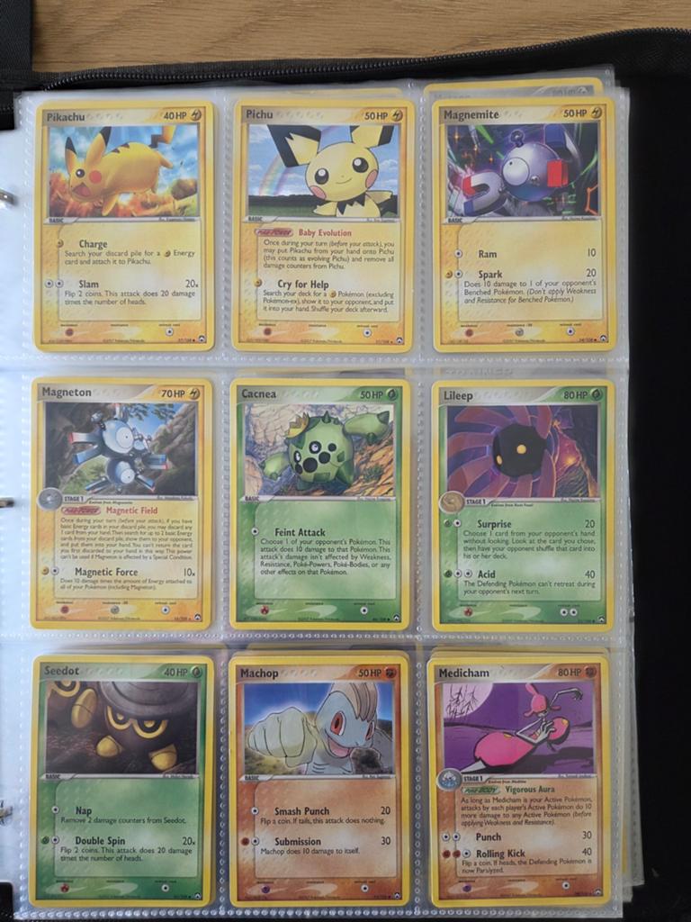 Oude / Vintage Pokémon pokemon kaarten Power Keepers 2007, Ophalen of Verzenden, Zo goed als nieuw, Meerdere kaarten