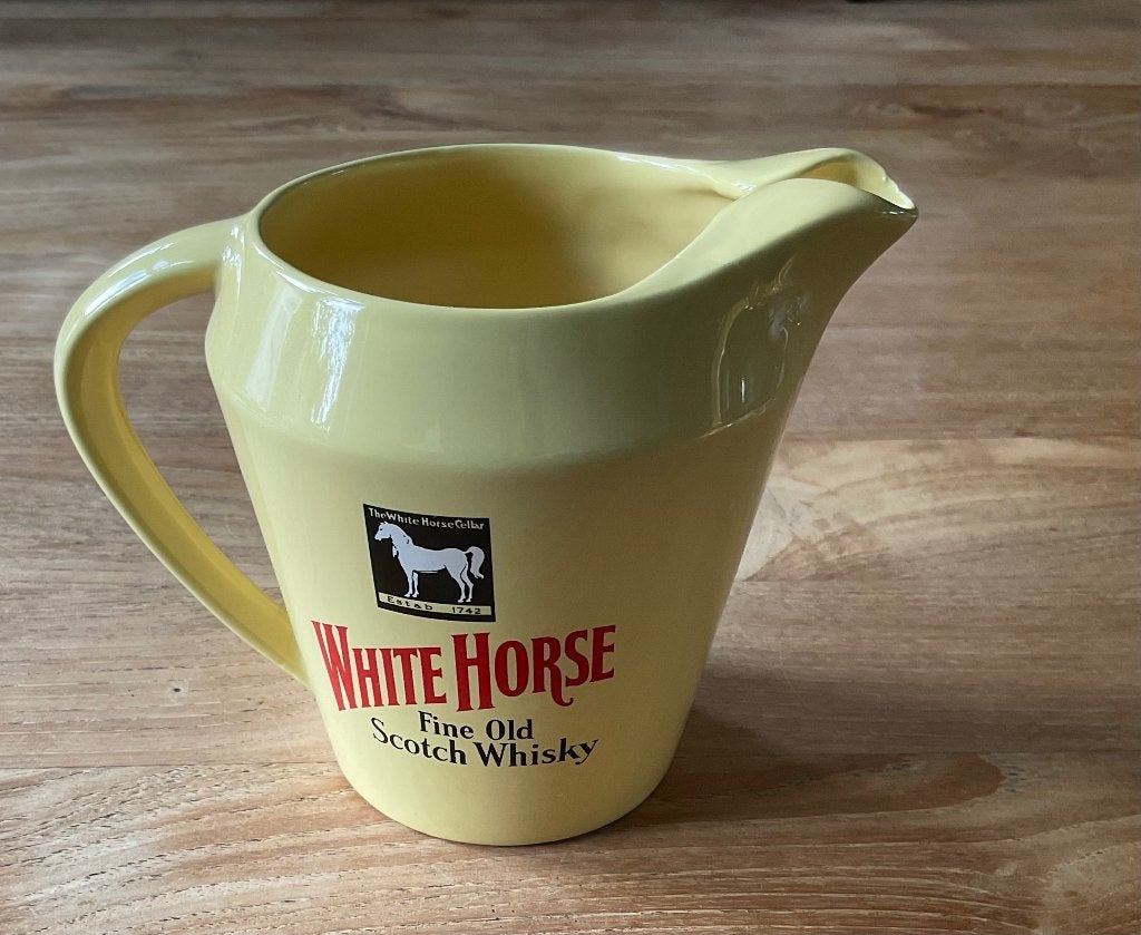 waterkan whisky jug whiskykan White Horse Wade England, Verzamelen, Ophalen of Verzenden, Zo goed als nieuw, Gebruiksvoorwerp