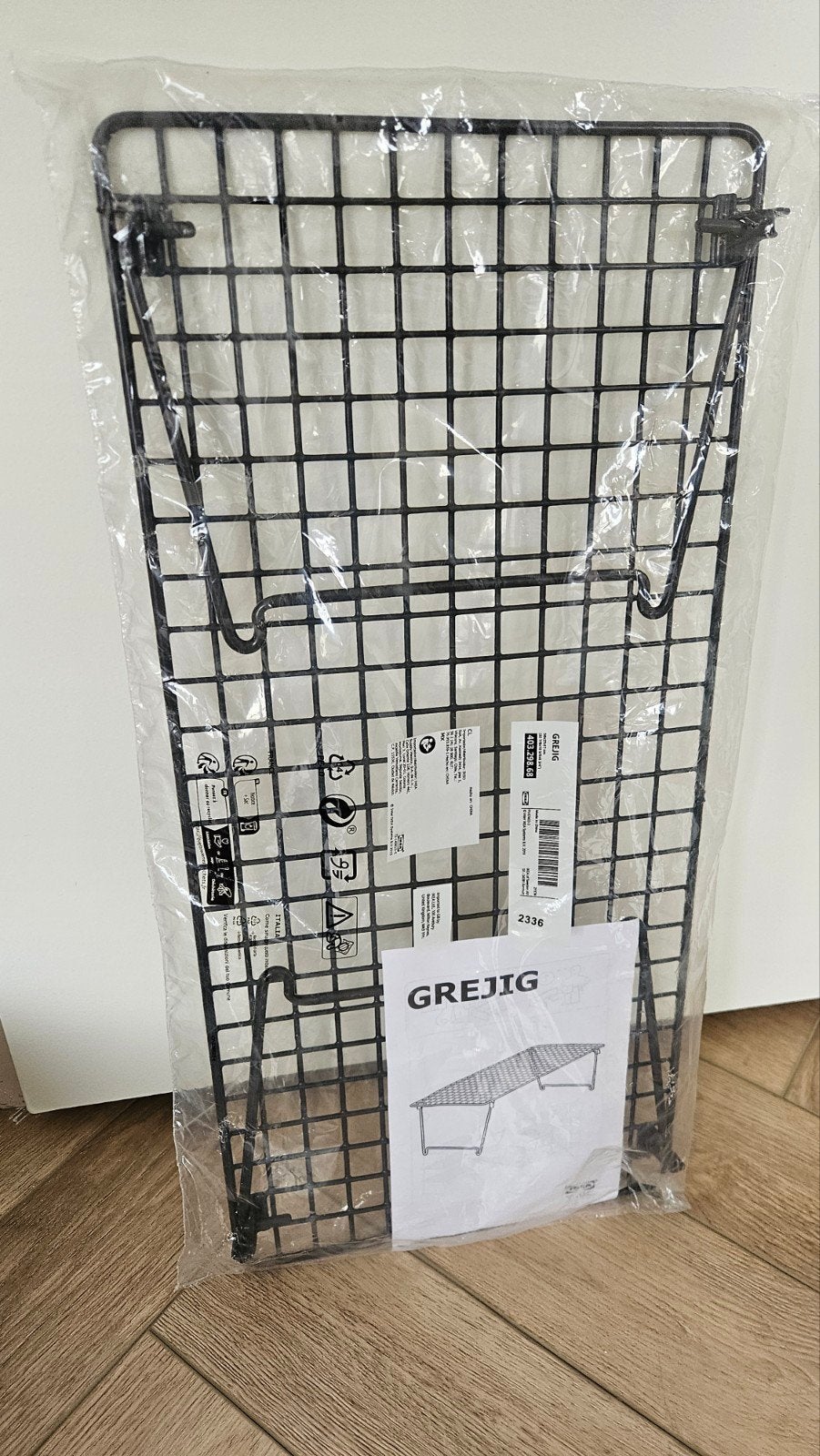 Ikea Gretjig schoenenrek grijs nieuw in verpakking, Ophalen, Nieuw