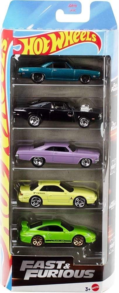 Hotwheels: 5-Pack: Fast & Furious, ., Nieuw, Ophalen of Verzenden, .