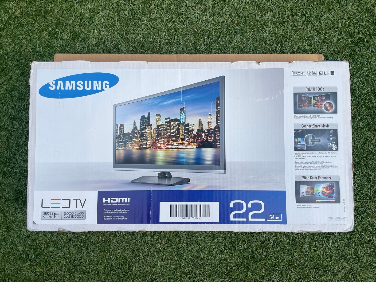 Samsung LED TV 22 inch - Serie 5 5000 met voetstuk, Ophalen, LED, 50 Hz, Zo goed als nieuw