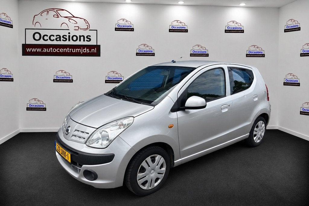 Nissan Pixo 1.0 Acenta. Airco , Trekhaak , N.A.P. !, Auto's, Nissan, Voorwielaandrijving, Euro 5, Stof, Gebruikt