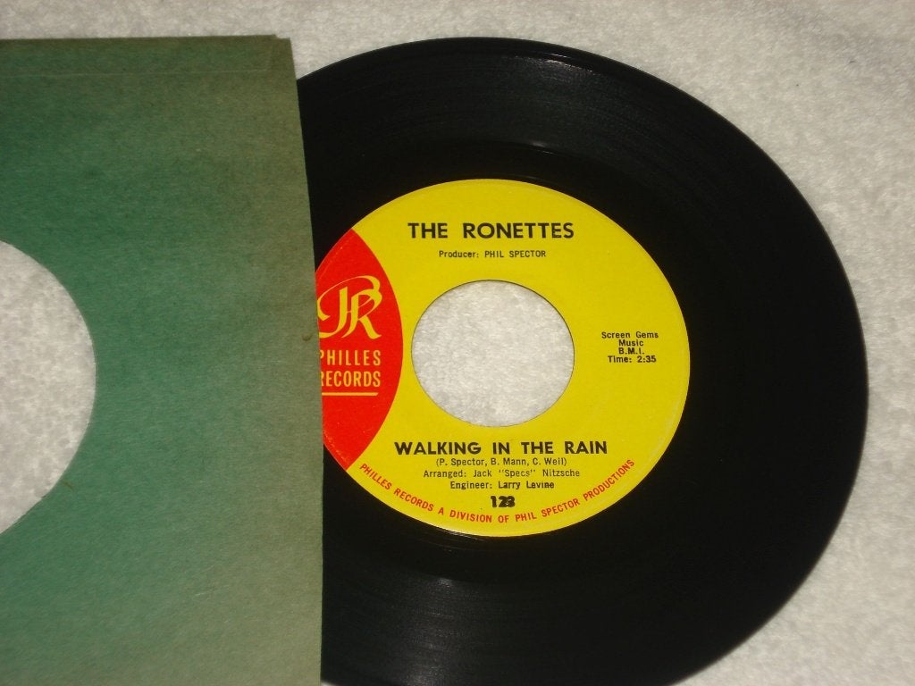 the Ronettes    Walking in The Rain   Usa     Orgineel, Originele persing, Ophalen of Verzenden, Zo goed als nieuw, Pop