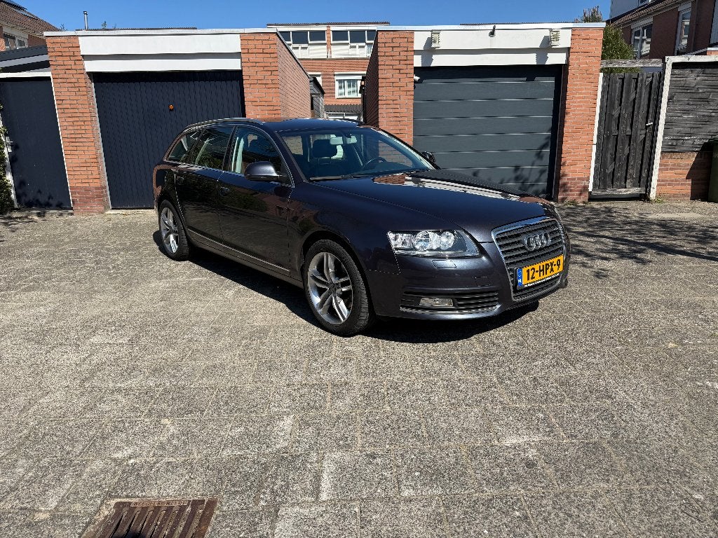Audi A6 2.0 Tfsi Avant 125KW 2009 Grijs, Auto's, Zwart, 4 cilinders, 1984 cc, Handgeschakeld