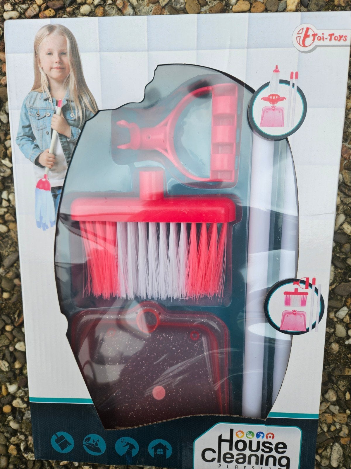 Nieuwe Toi-Toys House Cleaning Speelset voor Kinderen, Ophalen of Verzenden, Nieuw, Meisje