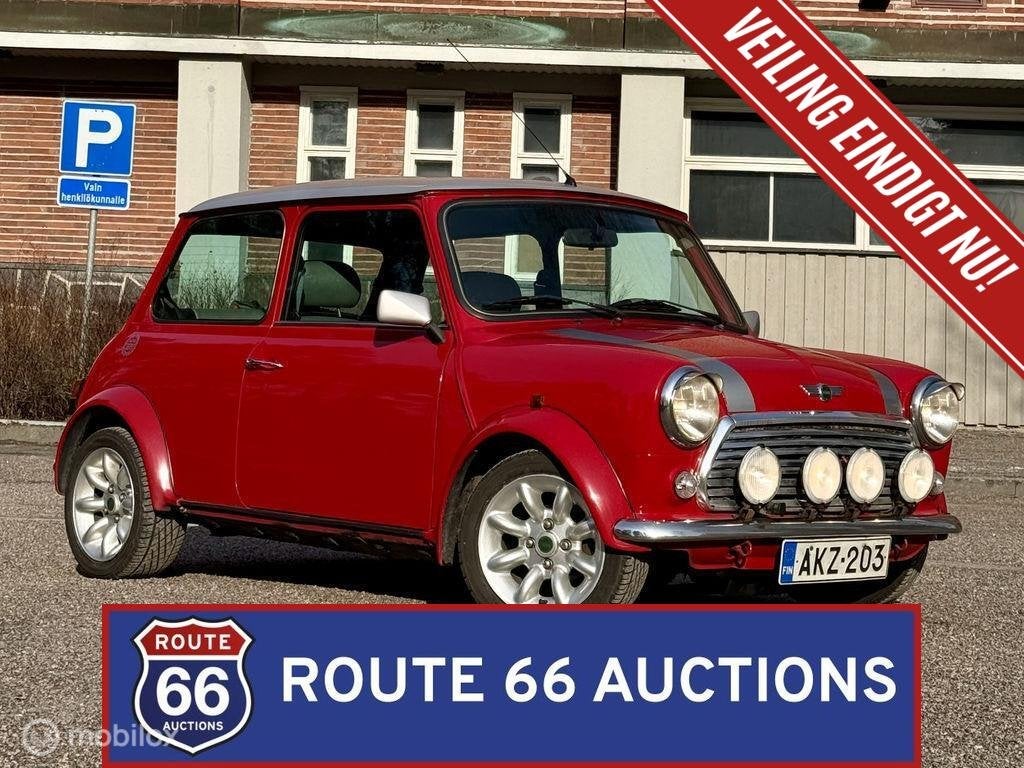 Rover Mini Cooper Sport | 2000 | Route 66 Auctions, Auto's, Rover, Overige carrosserieën, Zwart, Bedrijf