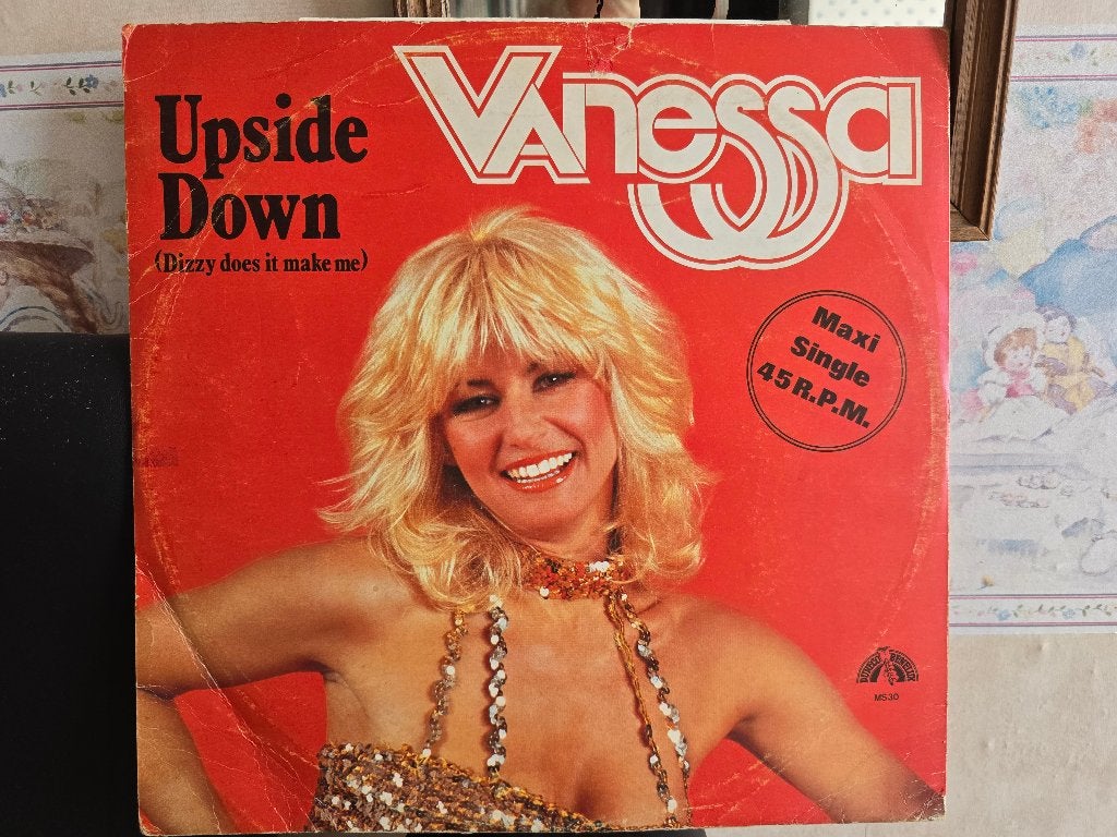 Vanessa, upside down maxi single., Pop, Ophalen of Verzenden, Zo goed als nieuw, Overige typen