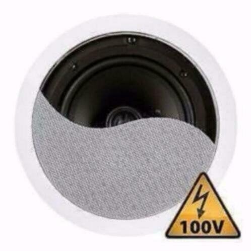 Plafond speaker 100Volt of 8ohm 16.5cm Basic Wit [535-T]