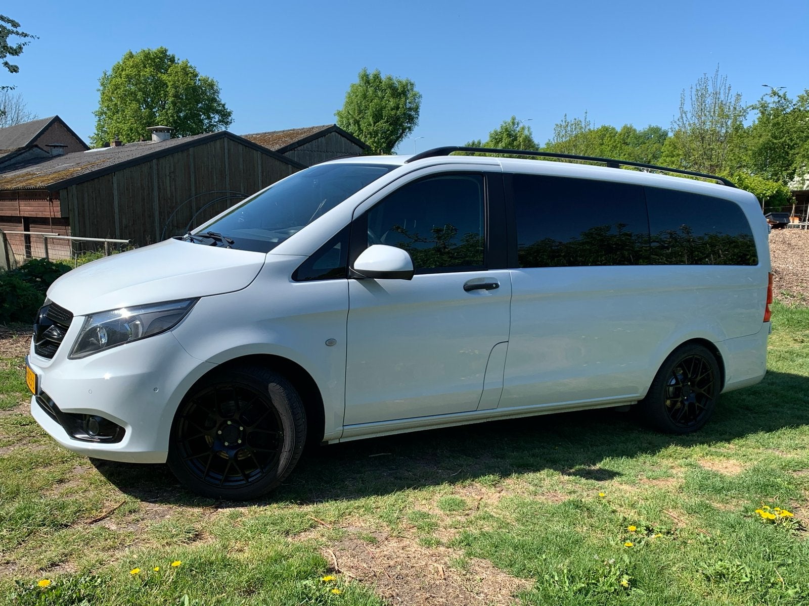 Mercedes-Benz Vito 2.1 CDI 100KW 2015, Auto's, Automaat, Zwart, 4 cilinders, 2000 kg