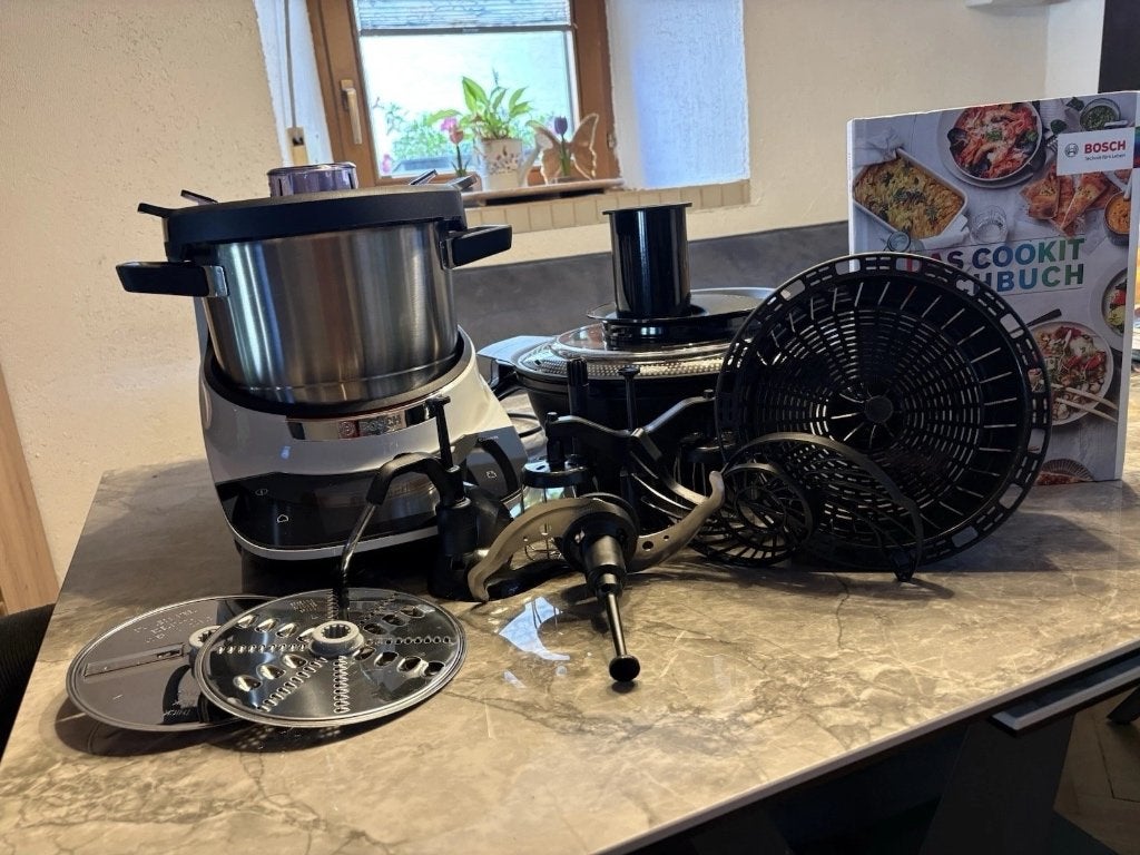 Bosch Cookit keukenmachine, Witgoed en Apparatuur, Keukenmixers, 4 liter of meer, 3 snelheden of meer, Ophalen of Verzenden