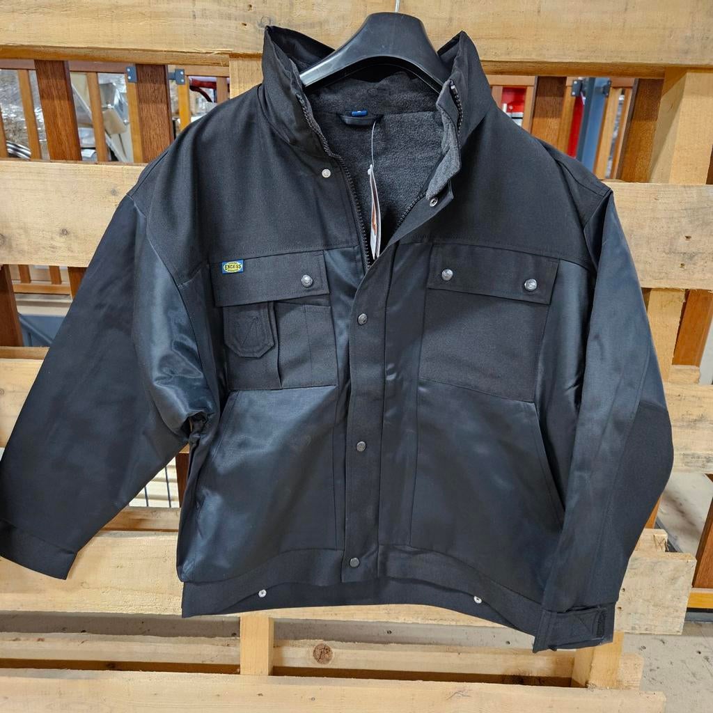 Nieuwe Beaver  werkjas, zwart, maat L, Maat 52/54 (L), Zwart, Nieuw, Ophalen of Verzenden
