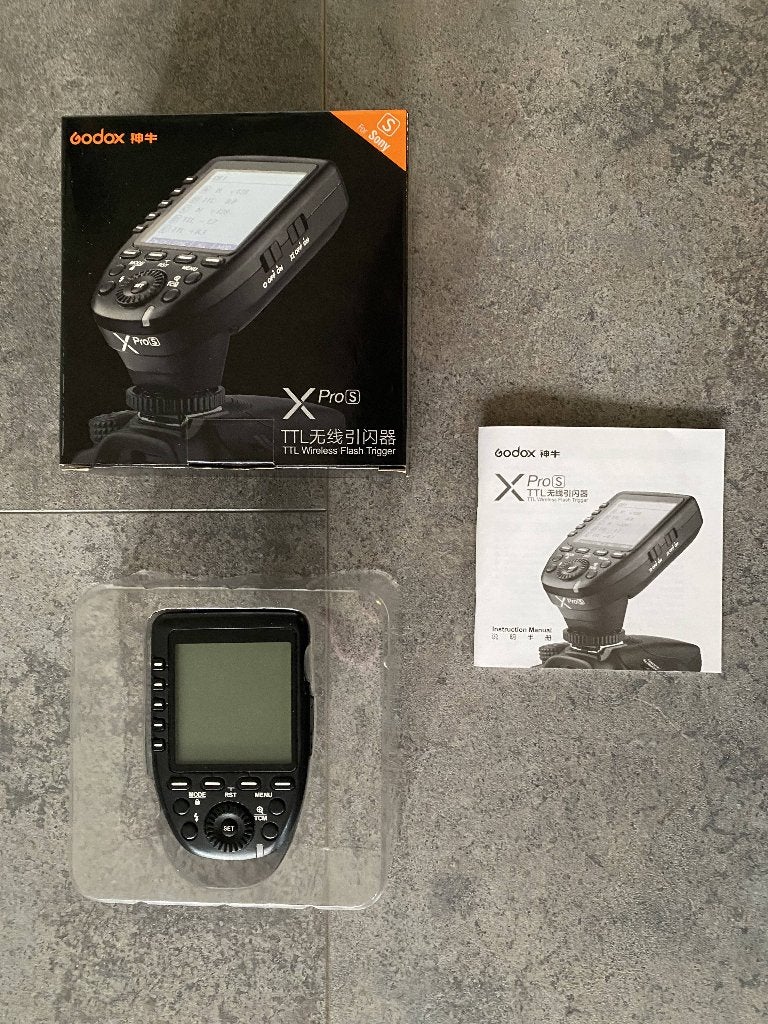 Godox XPro-S Wireless Flash Trigger voor Sony (Z.g.a.n.!), Ophalen of Verzenden, Zo goed als nieuw, Trigger/ontvanger, Sony