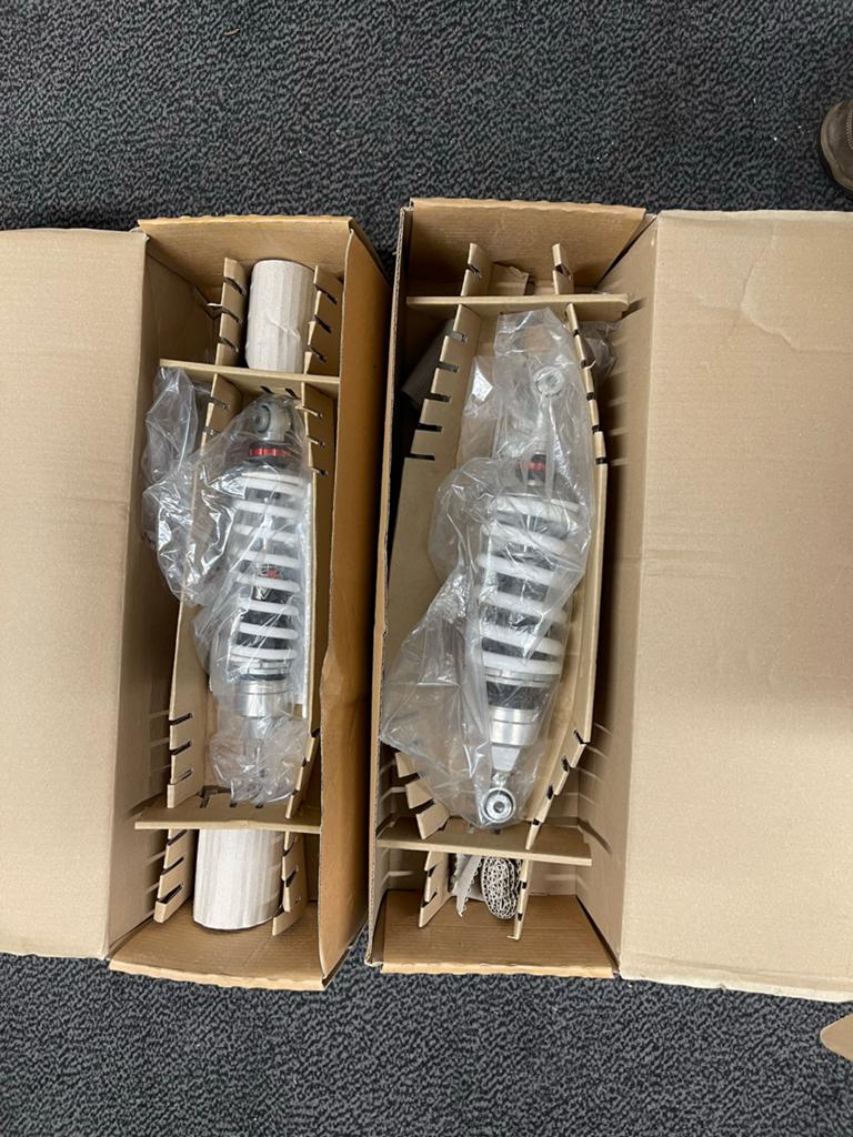 Verlagings set SO Products schokdempers (set van 2), Motoren, Ophalen of Verzenden, Gebruikt