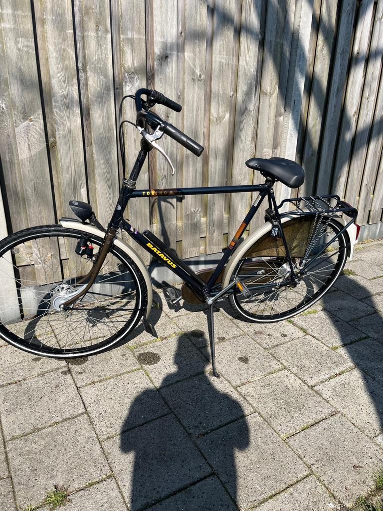 Batavus Torino herenfiets, wielmaat 53, Fietsen en Brommers, 53 tot 57 cm, Ophalen of Verzenden, Gebruikt, Batavus