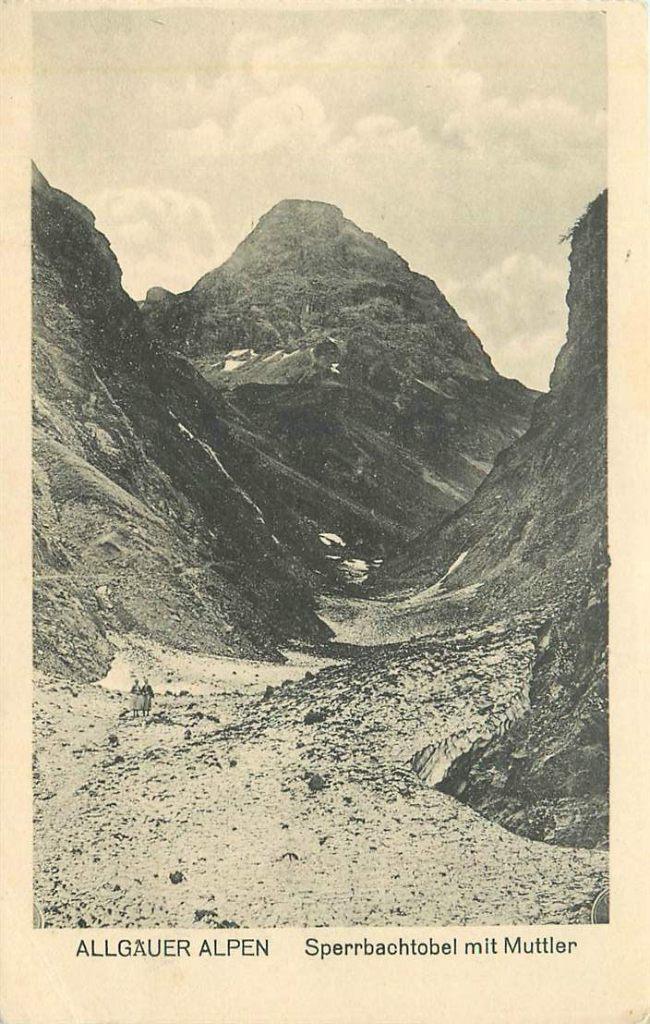 381-283-019 Allgauer Alpen, Verzenden, Voor 1920, Duitsland