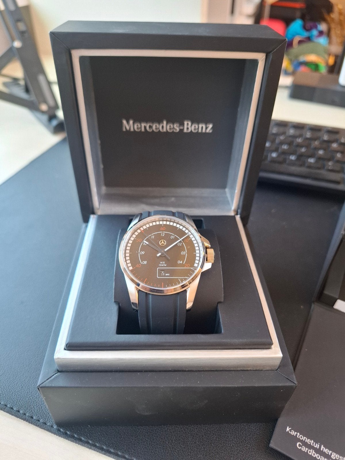 Mercedes-Benz Horloge - Ongebruikt in Originele Doos, Ophalen of Verzenden, Nieuw, Polshorloge, Overige merken
