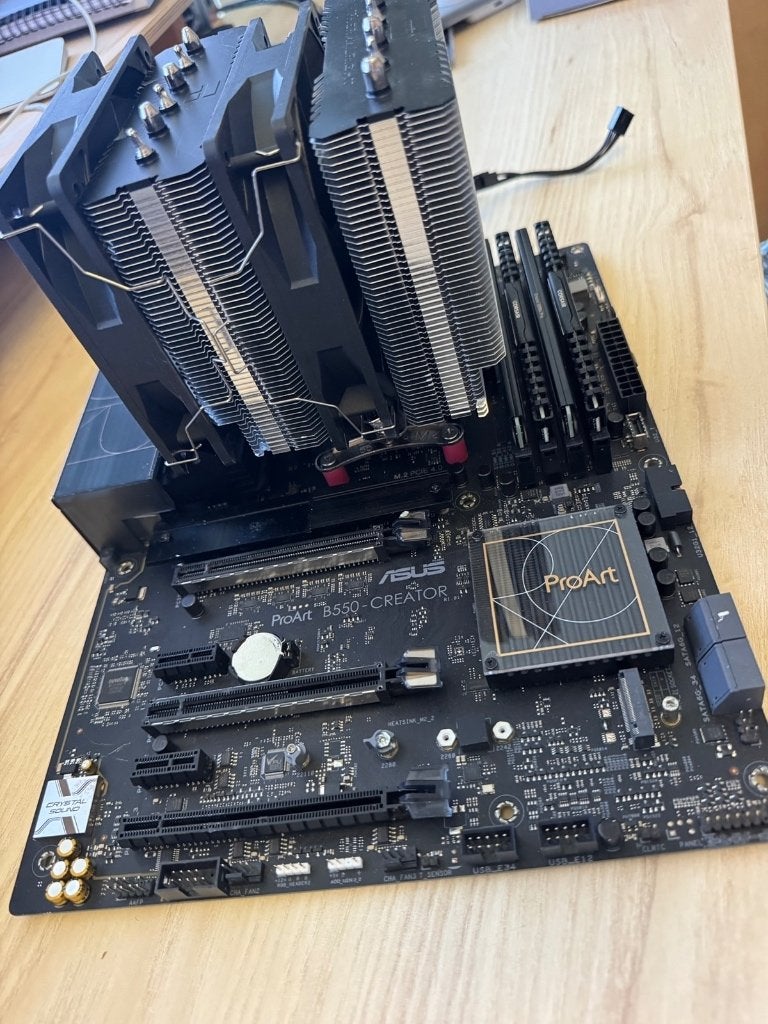 Upgradeset 5950X + ASUS B550-Creator + 128GB DDR4, Ophalen, DDR4, Zo goed als nieuw, Socket AM4