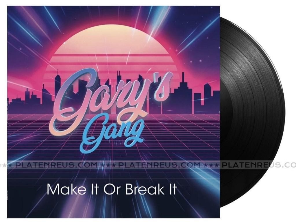 Gary’s Gang – Make It Or Break It 12" Maxisingle Nieuw Italo, Disco, 12 inch, Nieuw in verpakking, Overige typen