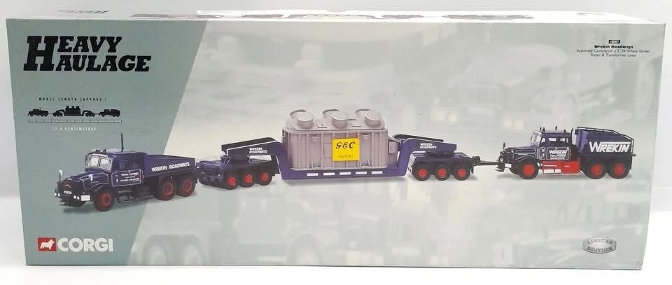 Corgi (Zwaar Transport), een doos met 1:50 18007 Scammell, Hobby en Vrije tijd, Modelauto's | 1:50, Verzenden, Nieuw, Bus of Vrachtwagen