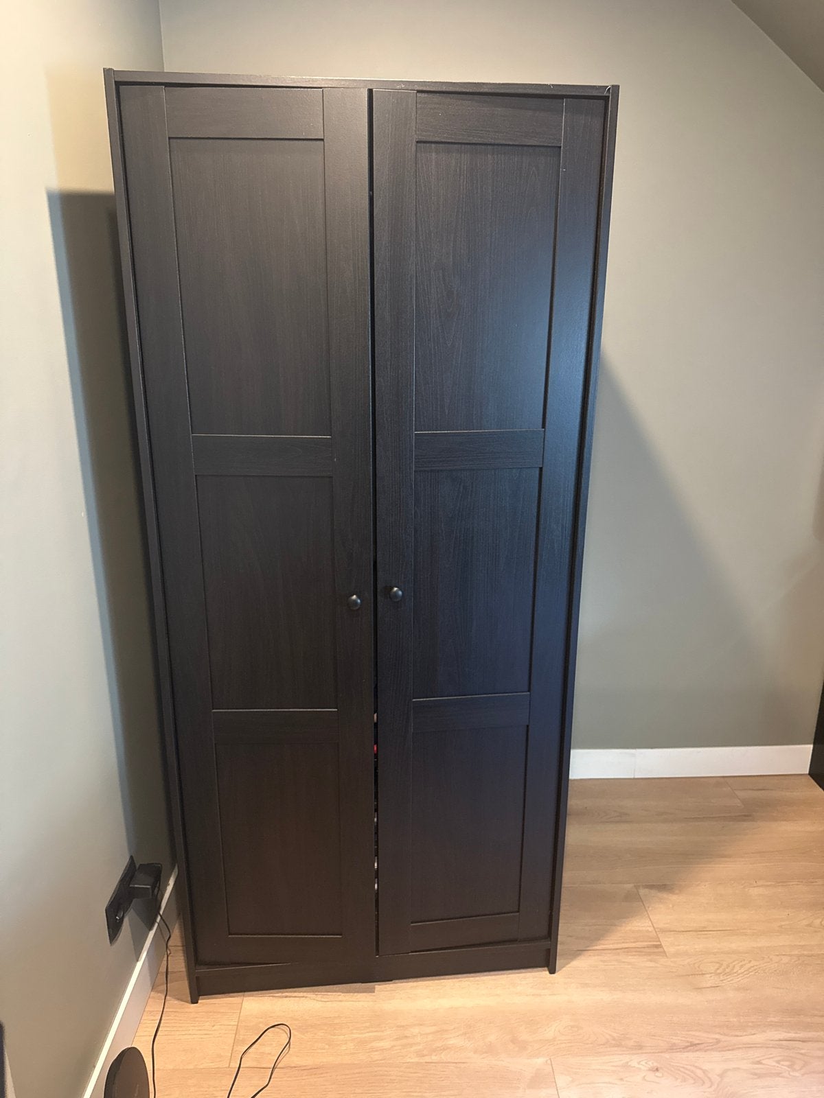 IKEA Rakkestad kledingkast - Donkerbruin snel ophalen !, Ophalen, Gebruikt, 50 tot 100 cm, 150 tot 200 cm