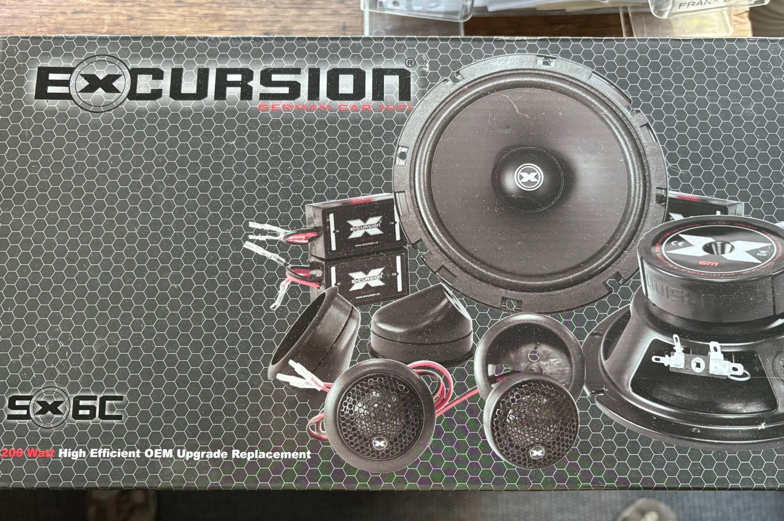 Auto audio: Excursion SX 6C Componenten Set - 200 Watt, Ophalen of Verzenden, Nieuw