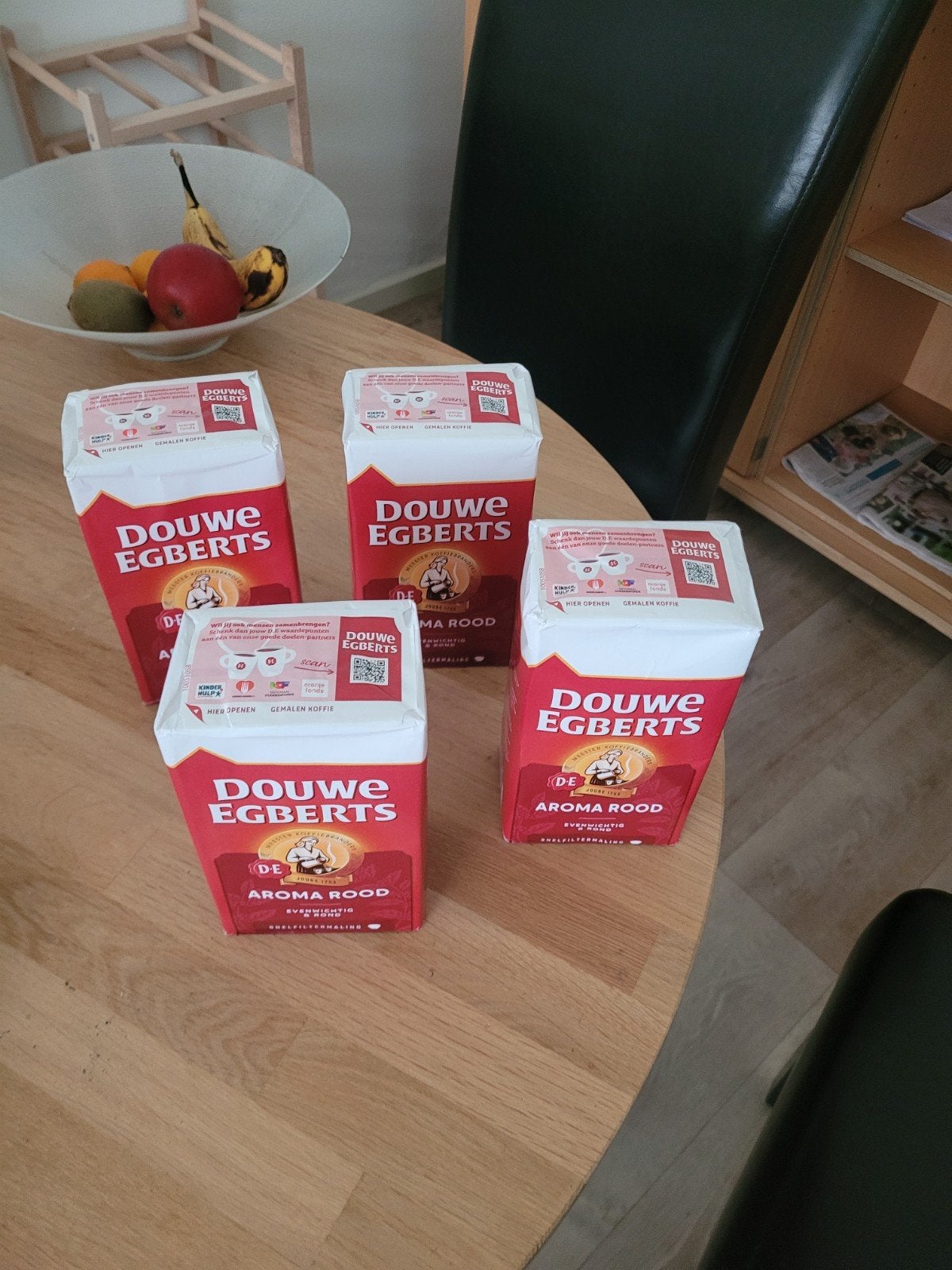 douwe egberts koffie, Diversen, Ophalen