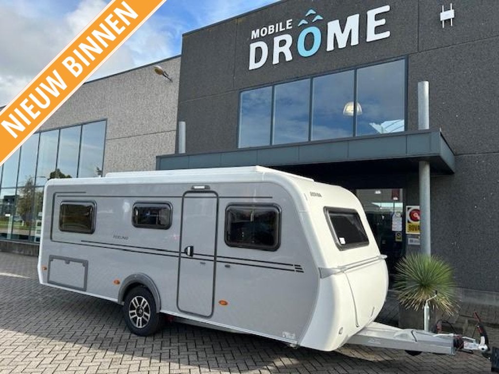 Eriba Feeling 442 NIEUW MODEL 2026, Caravans en Kamperen, Standaardzit, Overige typen, Bedrijf, Schokbreker