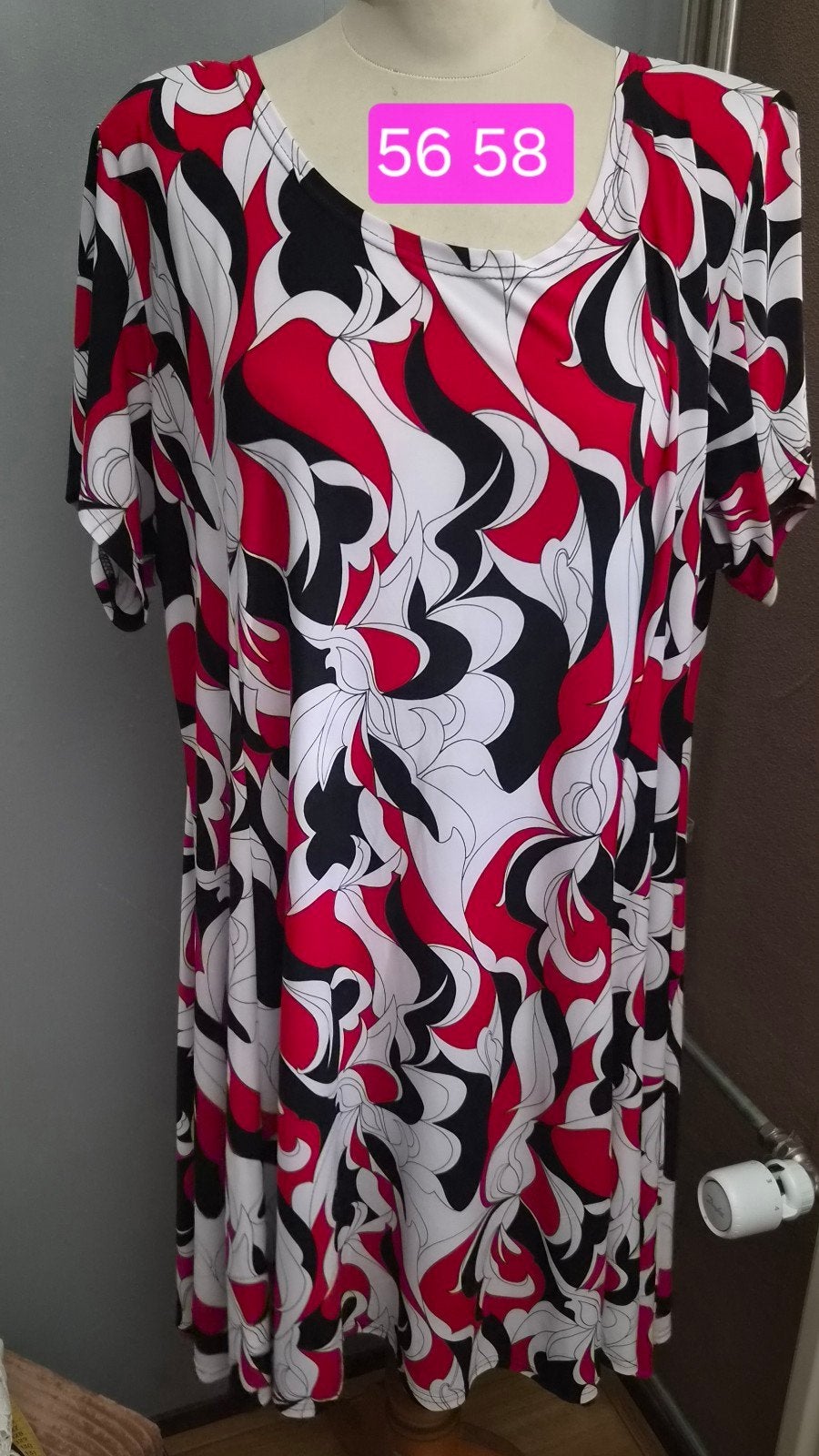 Magna jurk maat 56/58 nieuw, Magna, Ophalen of Verzenden, Nieuw, Rood
