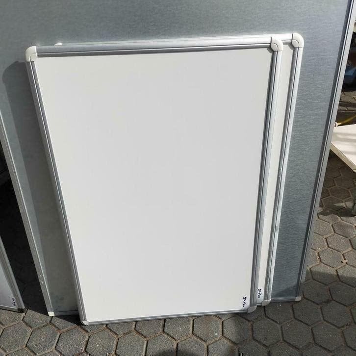 grote partij whiteboards 60x90 cm prijs voor set van 4 stuks, Ophalen, Gebruikt, X, Magneetbord