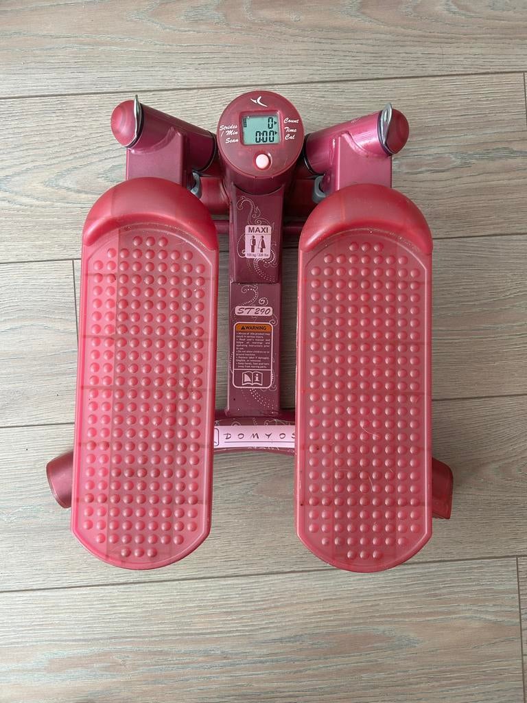 Domyos Stepper ST 290 - Roze, zonder banden, Sport en Fitness, Fitnessapparatuur, Ophalen, Kunststof, Gebruikt, Stepapparaat