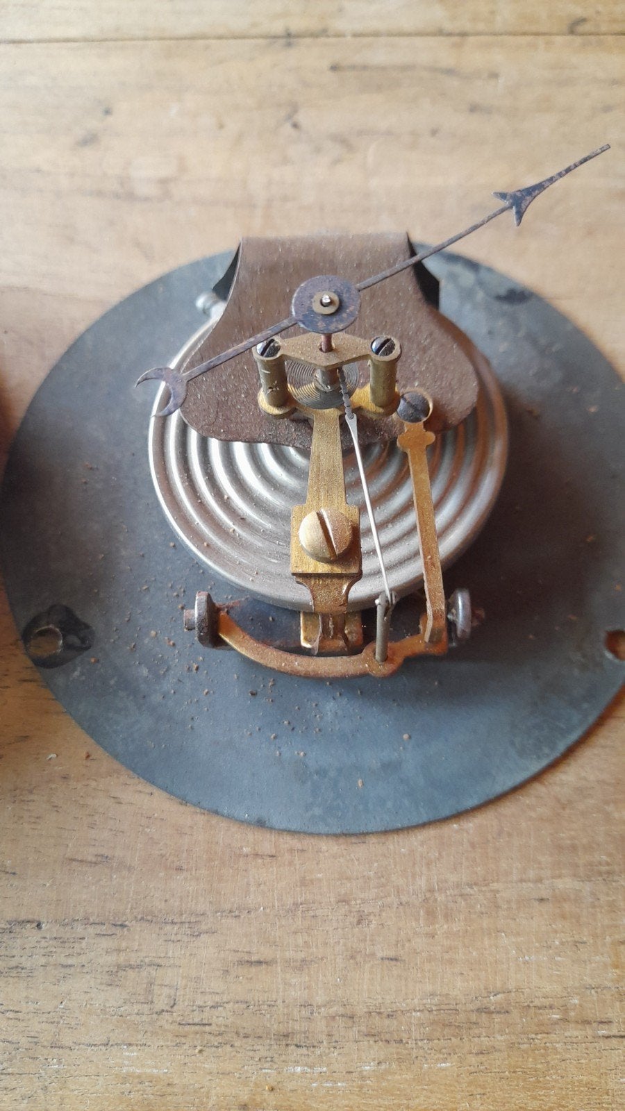 Antieke Barometer - Glas ontbreekt, Ophalen of Verzenden, Niet werkend, Barometer