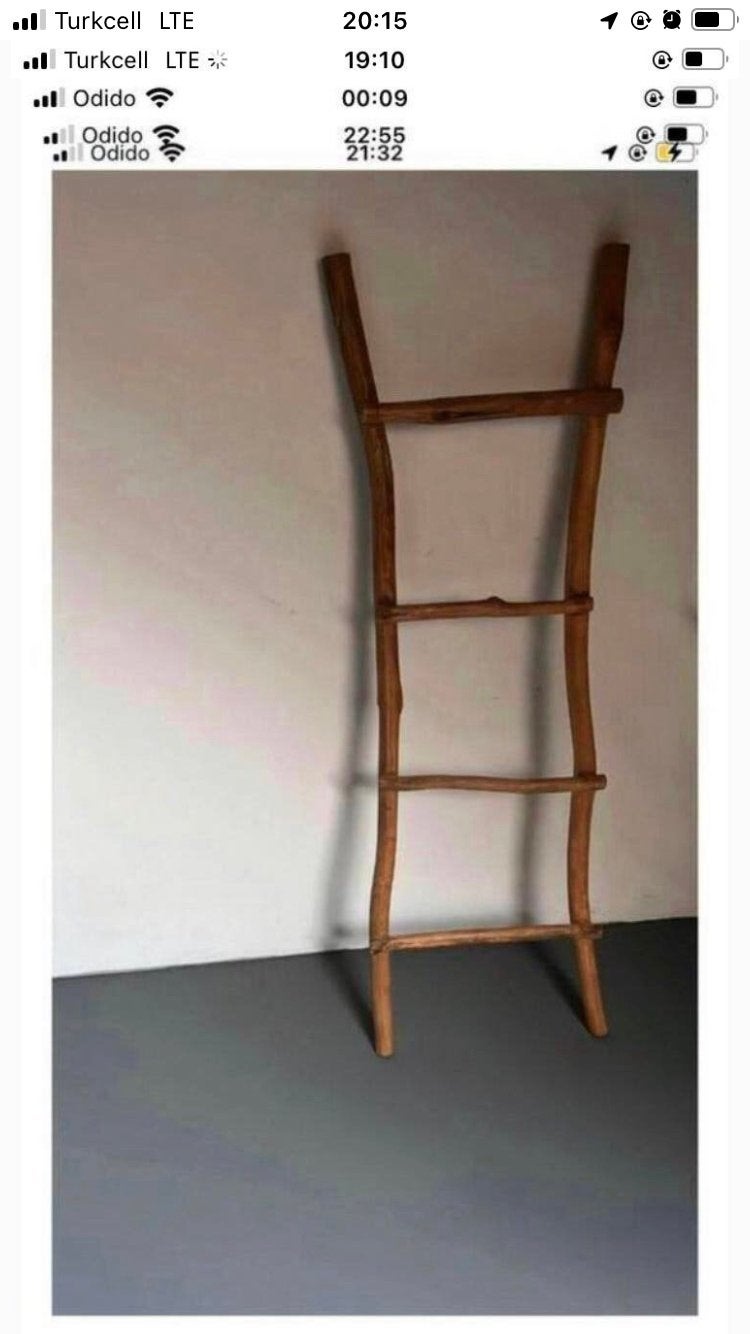 decoratie ladder, Ophalen, Zo goed als nieuw