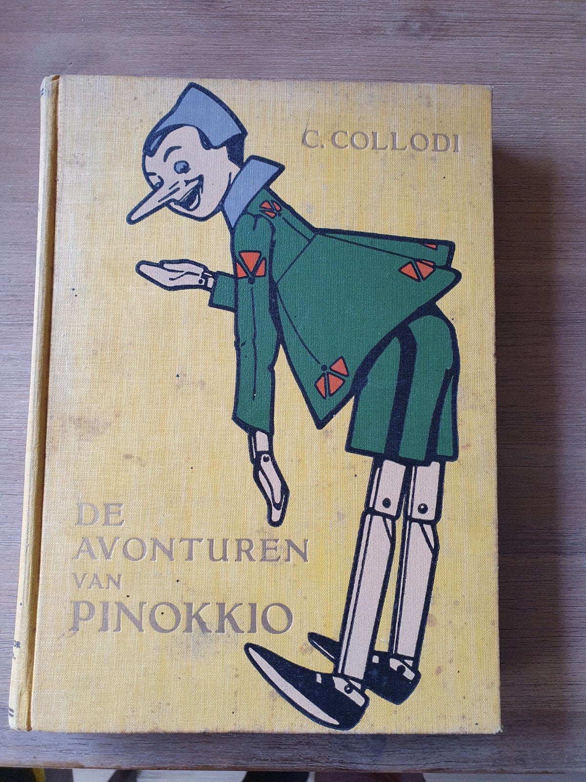 De Avonturen van Pinokkio - C. Collodi (Vintage), Boeken, Kinderboeken | Jeugd | onder 10 jaar, Ophalen of Verzenden, Gelezen