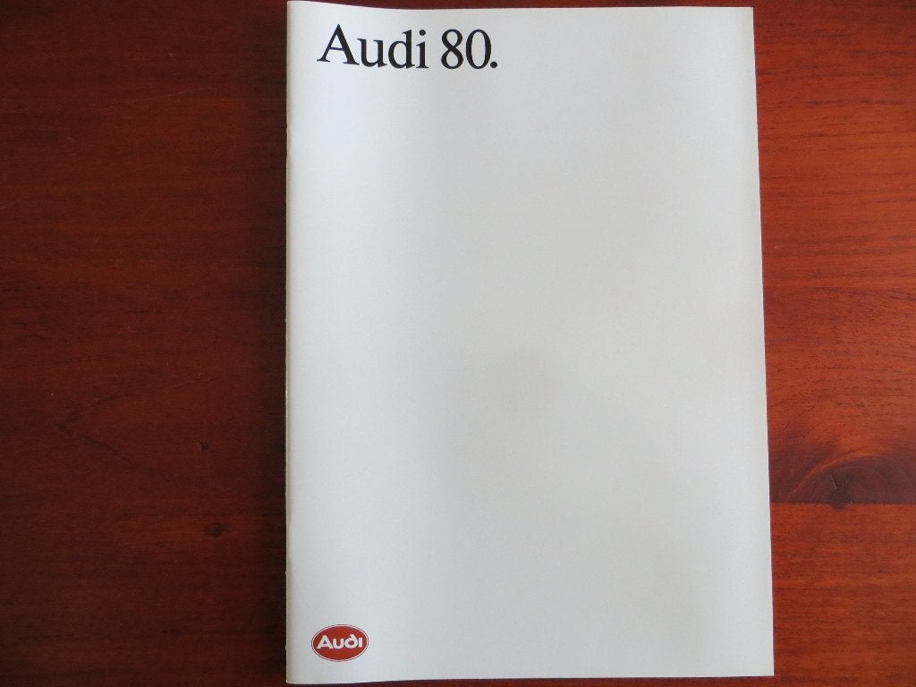 Audi 80 (aug. 1988), Ophalen of Verzenden, Nieuw, Audi