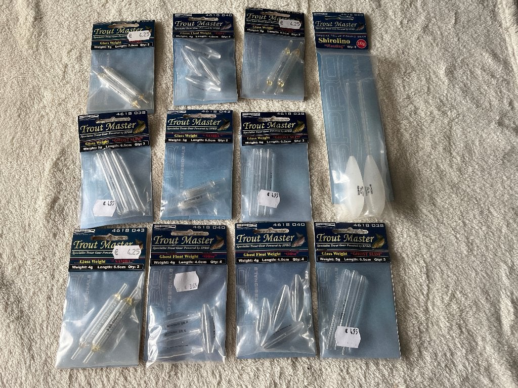 adv 223 / NIEUW mixset 11 pakjes SPRO TROUTHMASTER, Ophalen of Verzenden, Nieuw, Overige typen
