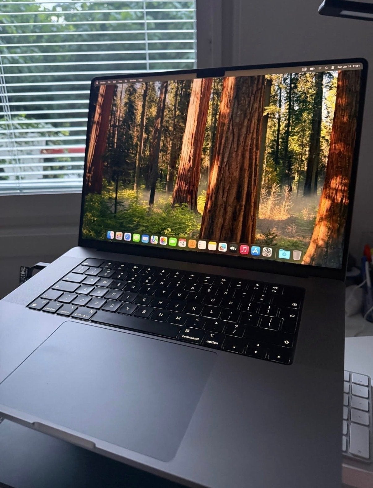 Apple MacBook Pro 16" M1 Pro 32GB/512GB SSD Engels, 512 GB, Zo goed als nieuw, 16 inch, Onbekend