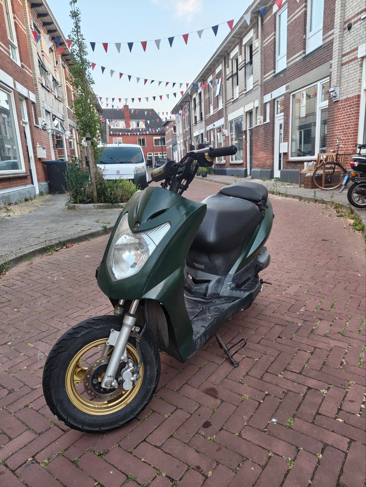 Kymco Agility 50 Scooter - Groen, Goed gebruikt, Ophalen, Gebruikt, 50 cc, Maximaal 25 km/u