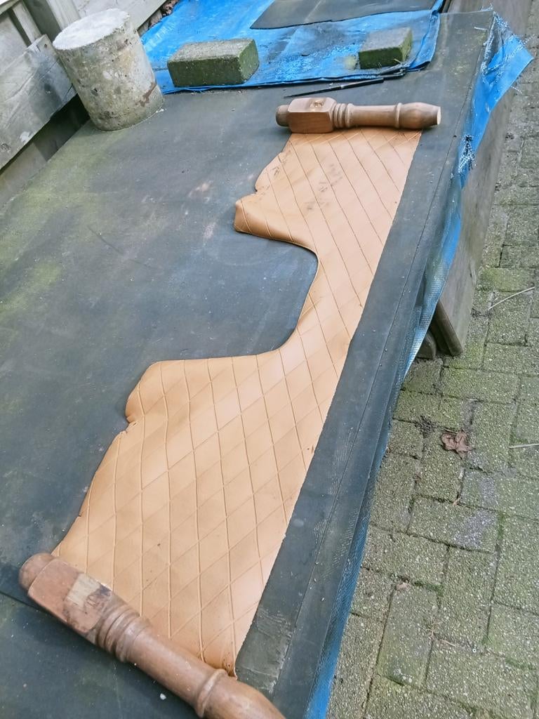 Datsun 240z bekleding ,gaaf,origineel, Ophalen of Verzenden, Gebruikt, Nissan